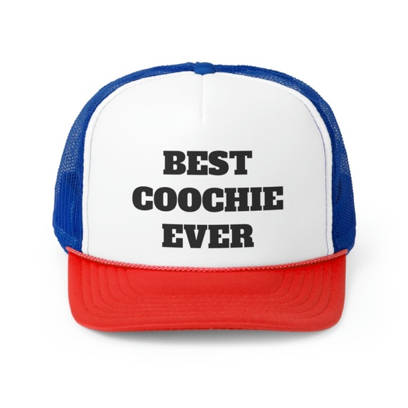 Best Coochie Ever Funny Trucker Hat - Picture 1 of 1